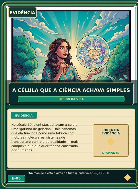 A Célula Que a Ciência Achava Simples