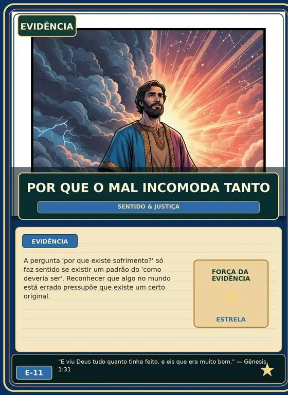 Por Que o Mal Incomoda Tanto