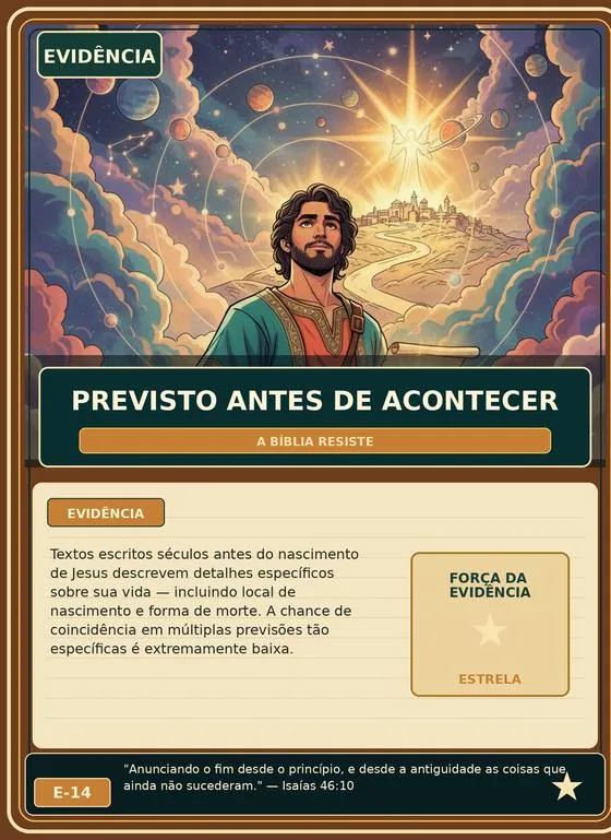 Previsto Antes de Acontecer
